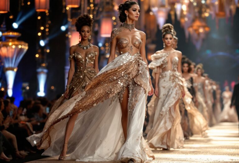 Immagine di outfit alla moda dal festival di Sanremo