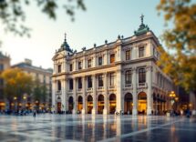 Immagine di un'opera di Olivo Barbieri che unisce arte e architettura