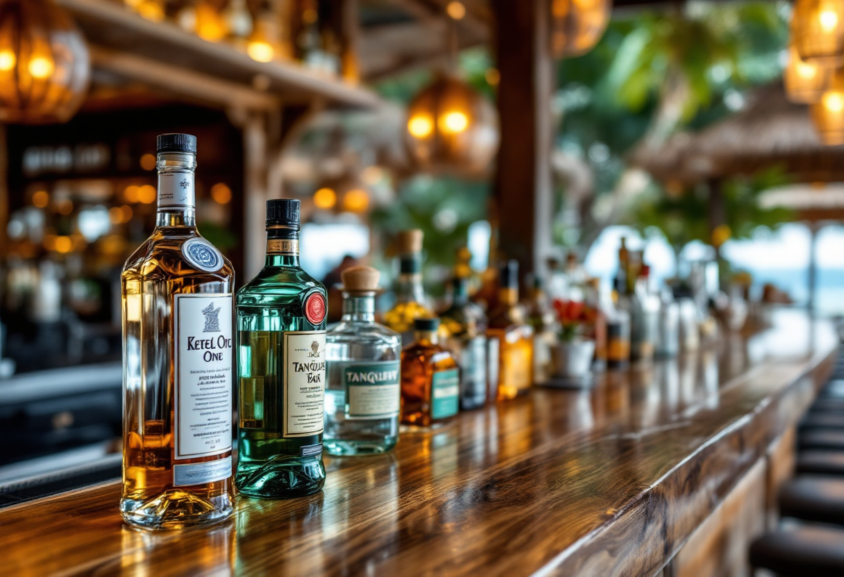 Patrick Schwarzenegger mentre esplora la Thailandia con cocktail