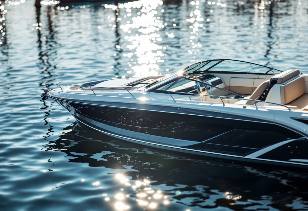 Immagine della Riva Iseo Super, yacht di lusso moderno