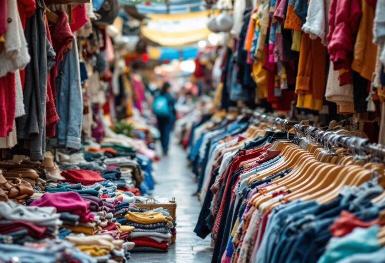 Abbigliamento second hand e sostenibilità nella moda