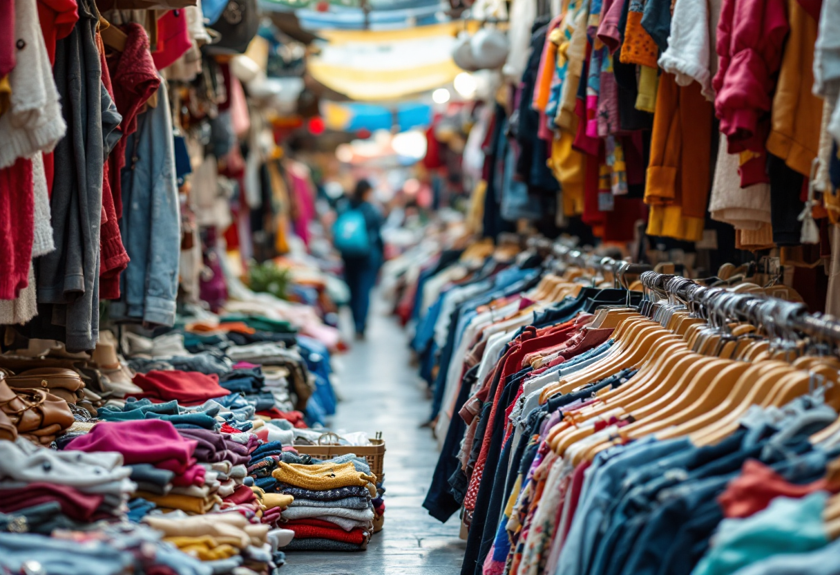 Abbigliamento second hand e sostenibilità nella moda