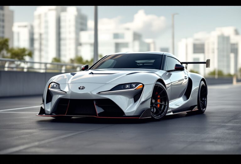 Toyota GR GT3 in azione su pista