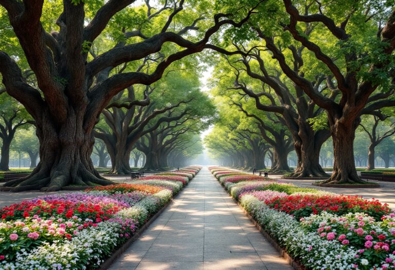 Vista panoramica di Bangalore, la città giardino d'India