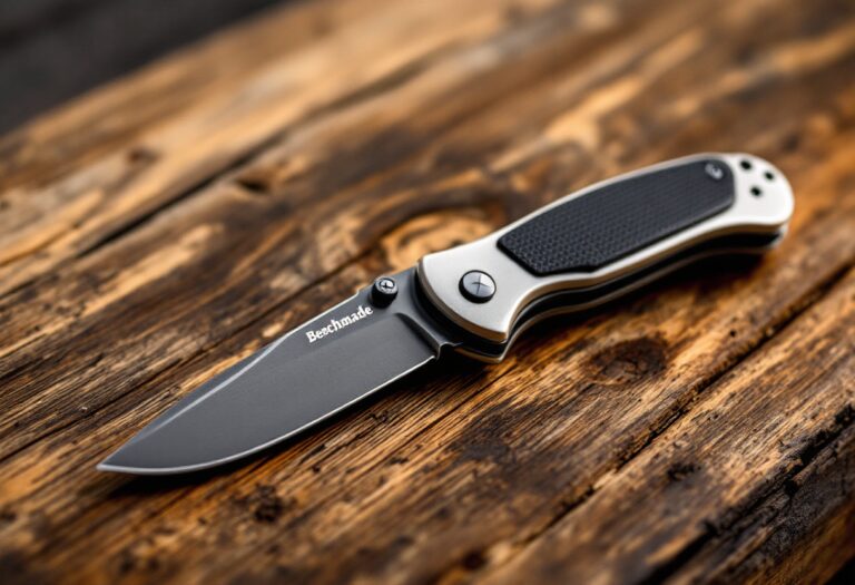 Coltello EDC Benchmade Mini Bedlam in primo piano