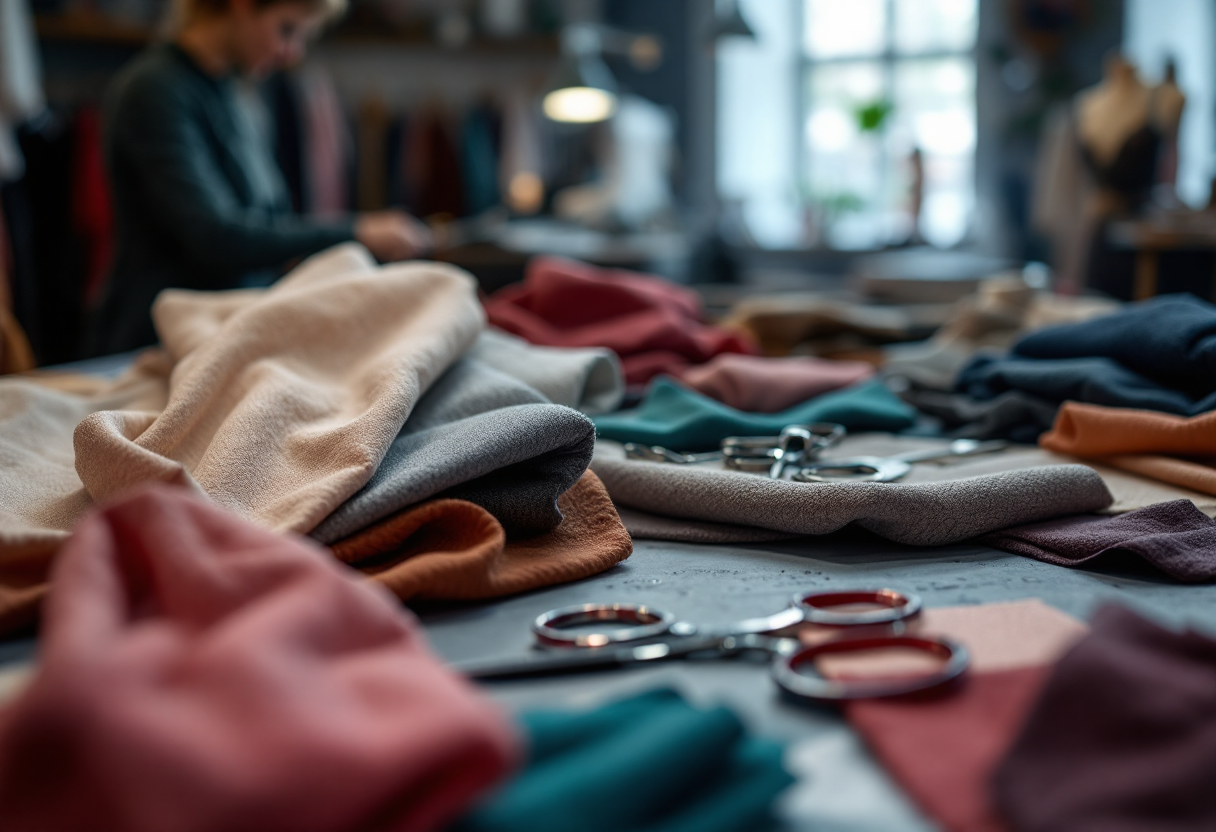 Un'immagine evocativa di un documentario sulla moda