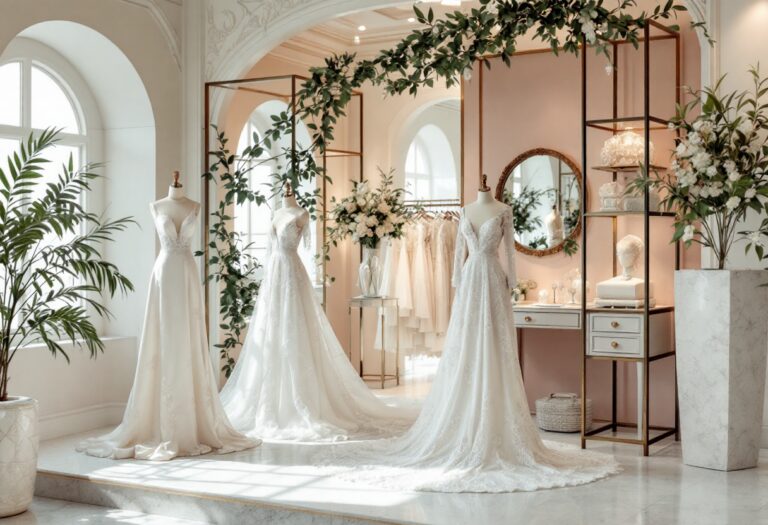 Sfilata di abiti da sposa alla Rome Bridal Week 2025