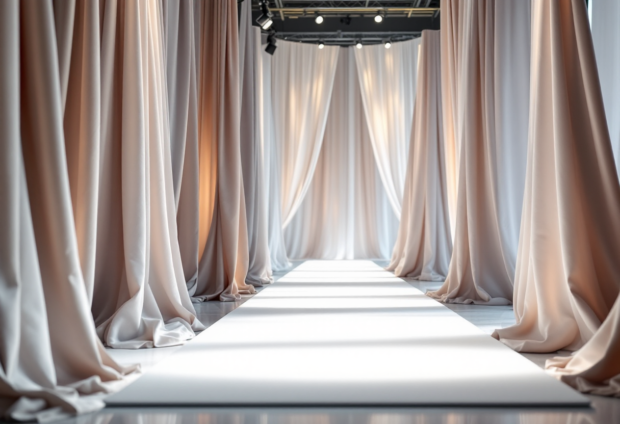 Nour Muhtaseb in un abito elegante e sofisticato