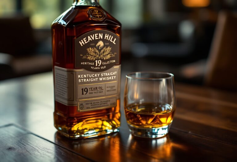 Bottiglie della collezione Heritage di Heaven Hill