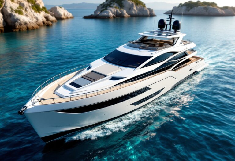 Immagine dell'Invictus ST550, yacht elegante e moderno