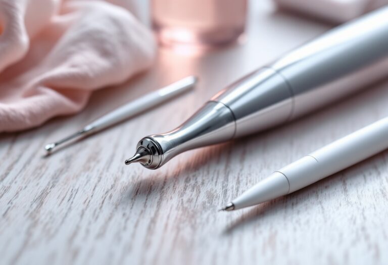 Trattamento di micro-needling per migliorare la pelle