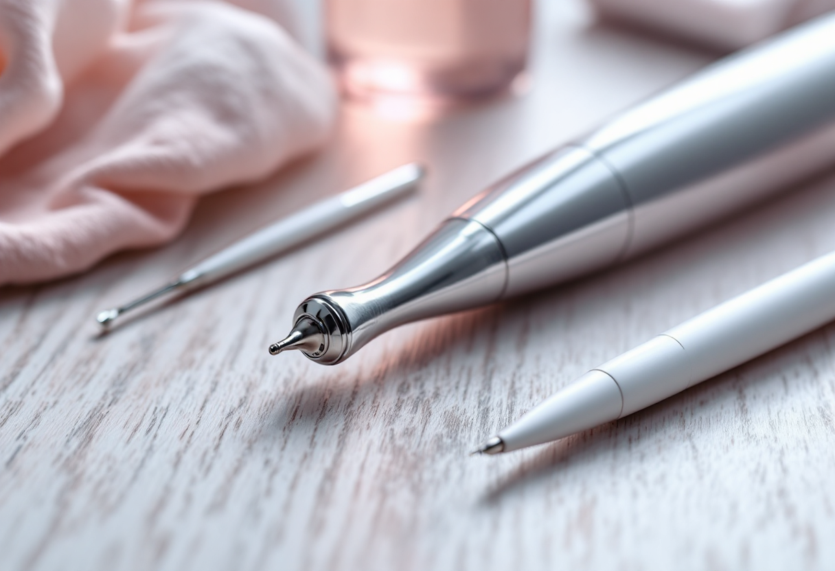 Trattamento di micro-needling per migliorare la pelle