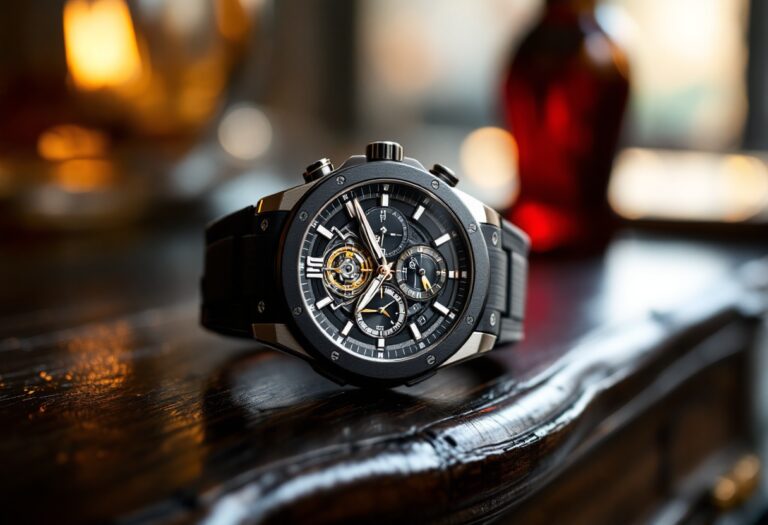 Orologio Ferrari di Richard Mille in primo piano