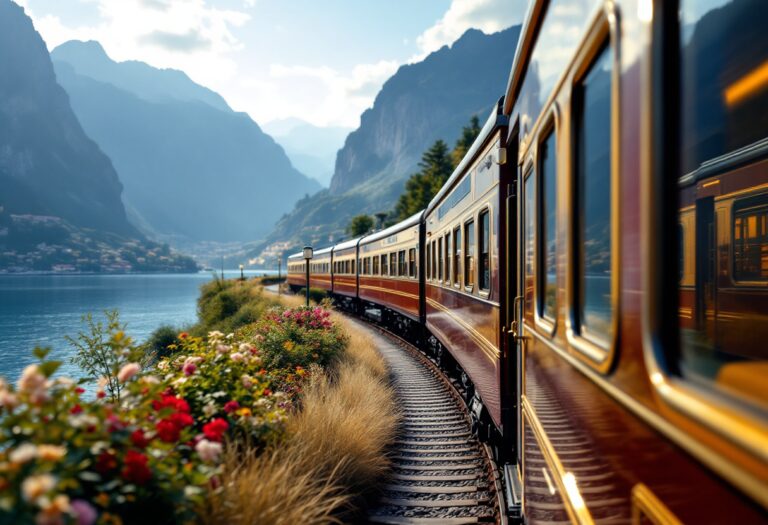 Immagine del treno di lusso che arriverà nel luglio 2025