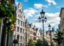 Dettagli architettonici Art Déco a Bruxelles