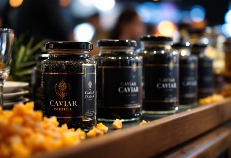 Caviale Giaveri in esposizione a TuttoFood 2025