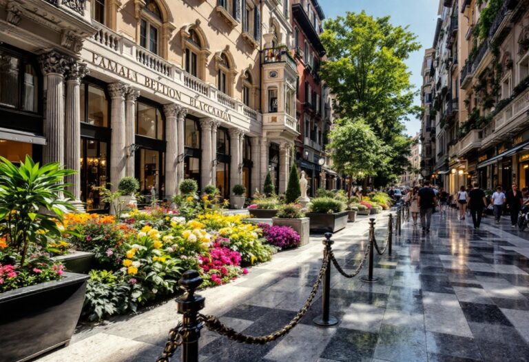 Immagine dell'evento moda e arte a Milano