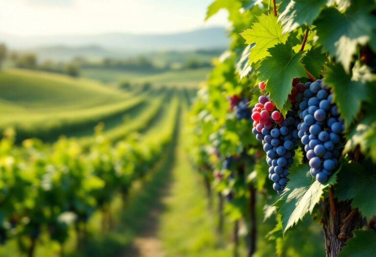 Vigneti di Petra in Toscana con innovazioni sostenibili