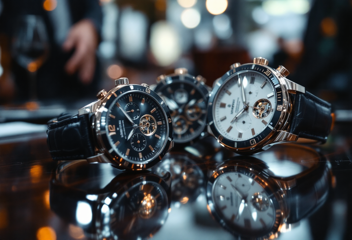 Giorgia Mondani presenta orologi di lusso a Watches and Wonders 2025