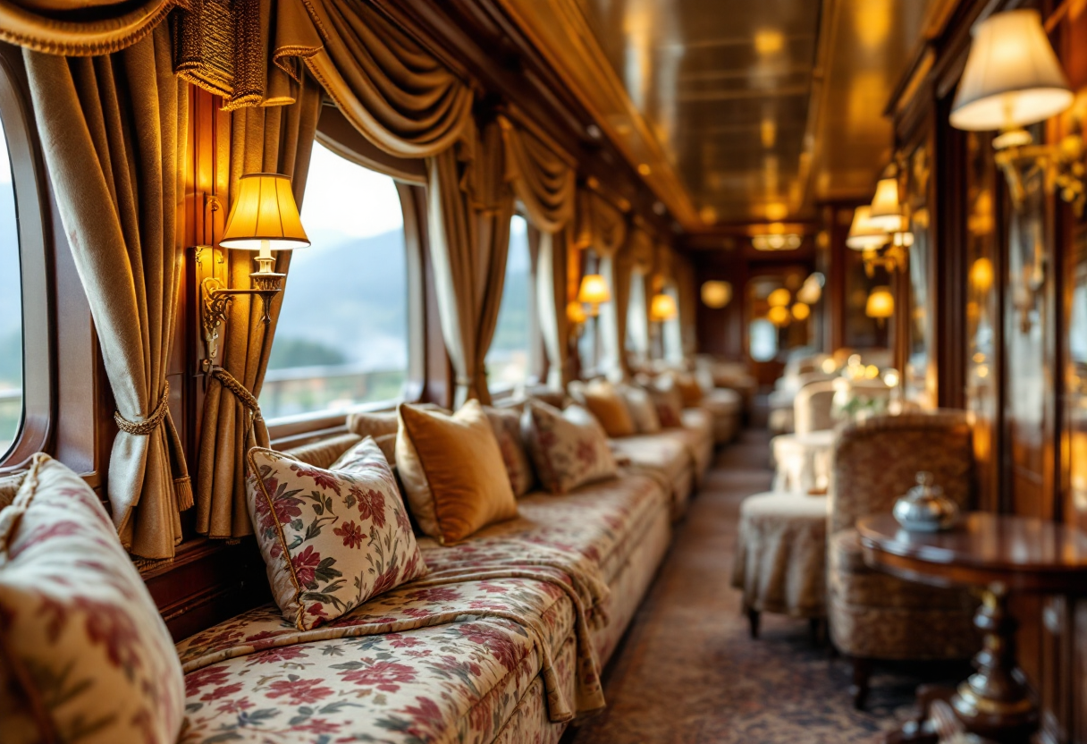 Lusso e eleganza all'inaugurazione dell'Orient Express