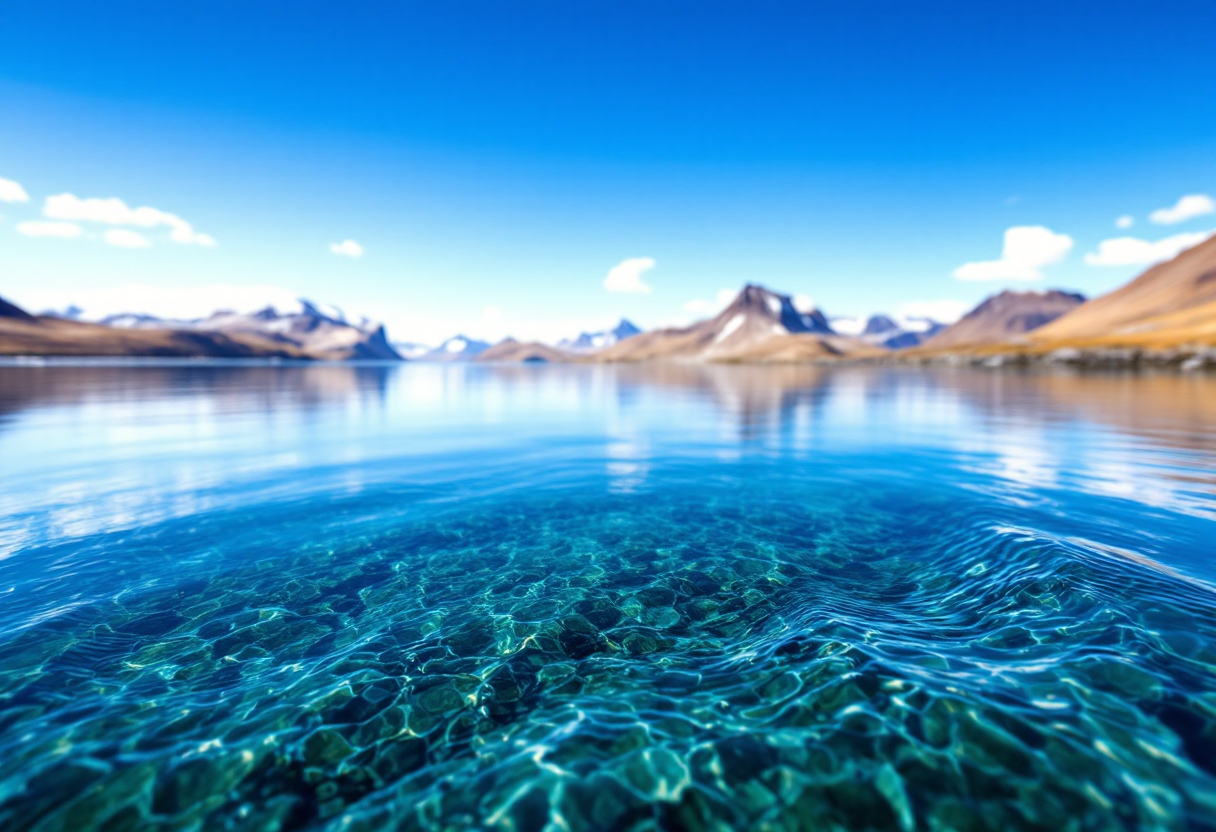 Tracce di inquinamento nelle acque artiche delle Svalbard