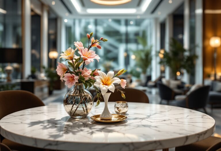 Attori di The White Lotus in un contesto lussuoso