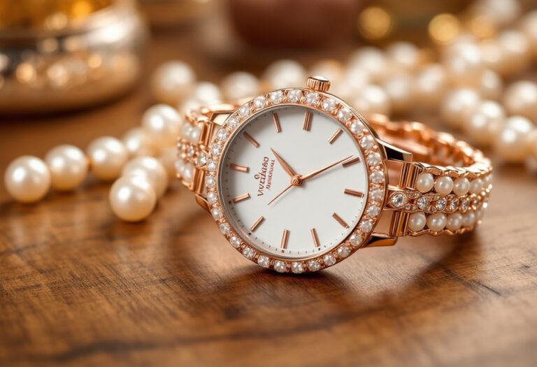 Orologio Strand Pearl elegante di Vivienne Westwood