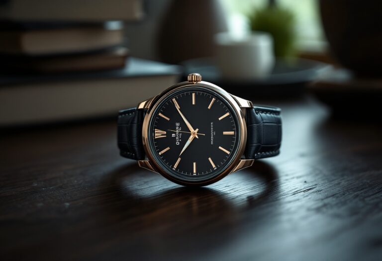 Orologio di lusso che rappresenta eleganza e status