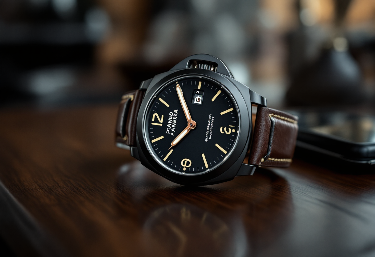 Orologio Panerai Luminor GMT Power Reserve in ceramica