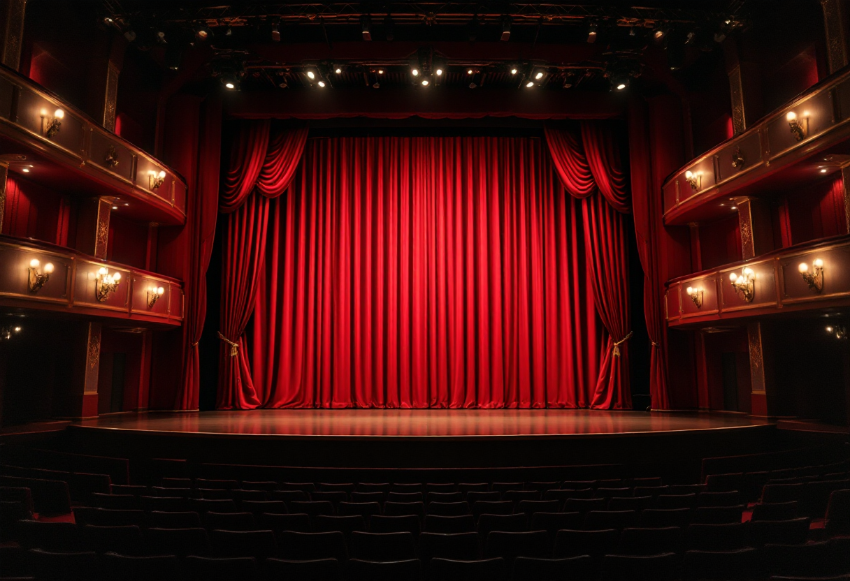 Immagine del musical Pinocchio con attori in costume