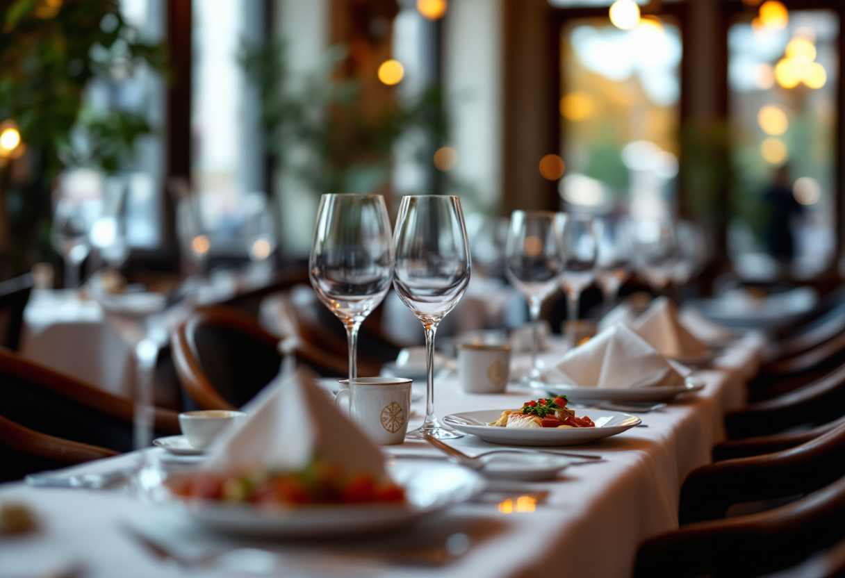 Immagine di un ristorante innovativo a Milano