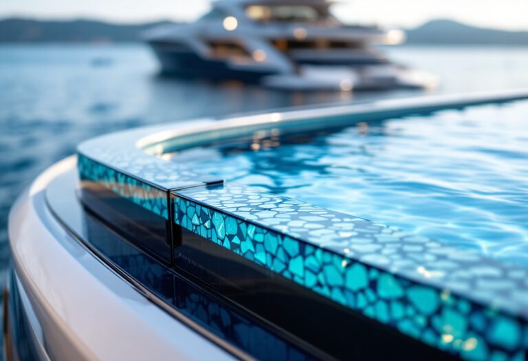 Superyacht Benetti Oasis Contigo in navigazione