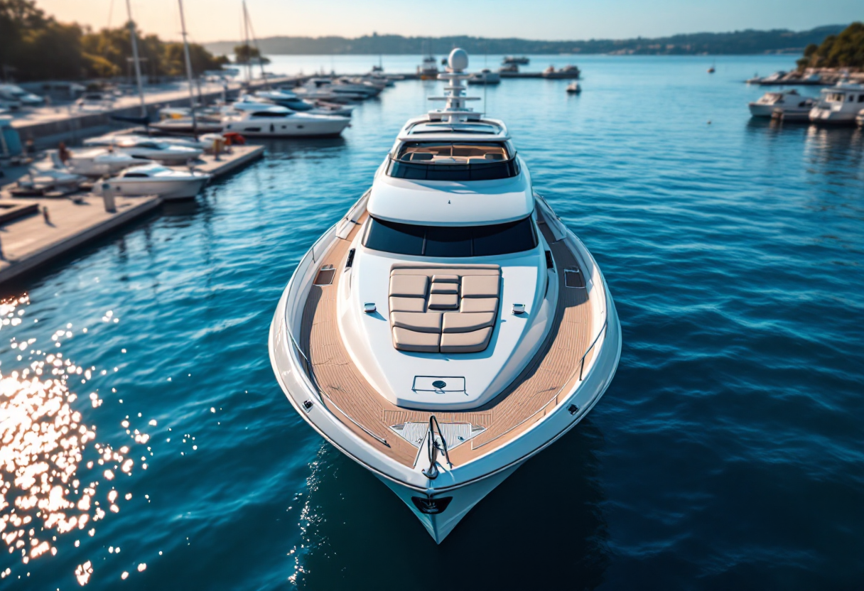 Tankoa T55 Sportiva, yacht di lusso con design elegante