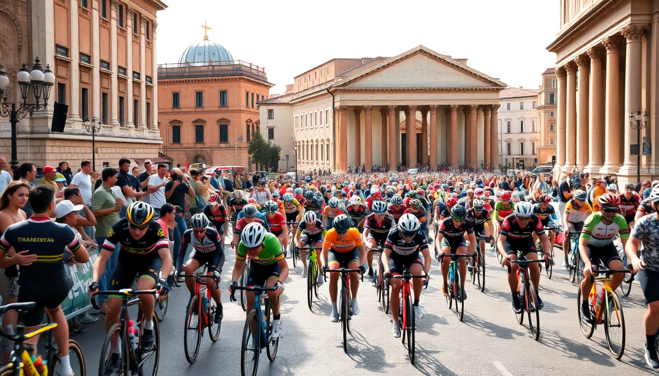 il giro ditalia 2025 una celebrazione del lusso e della cultura a roma 1745961869