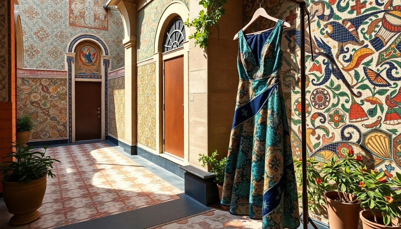 i mosaici bizantini di ravenna ispirano la moda di dolcegabbana 1746302491