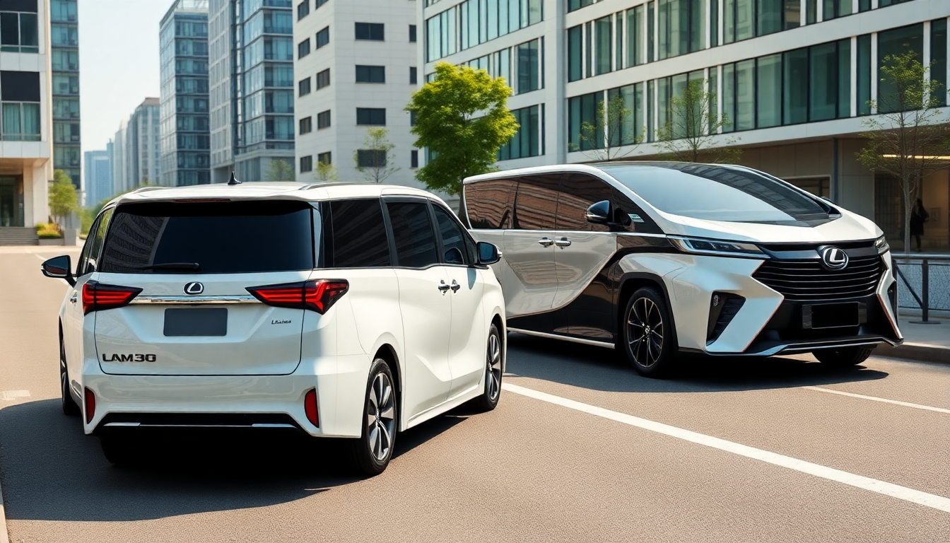 il confronto tra lexus lm350h e li auto mega il ritorno delle mpv 1748548106
