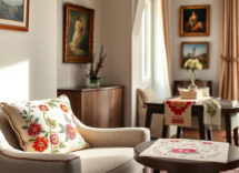 il fascino del ricamo nei tessuti darredo 1746778292