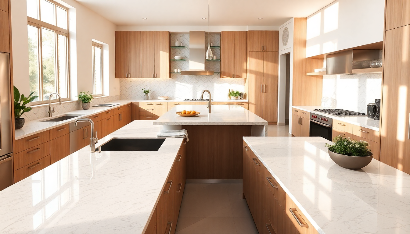 il lusso dei piani di lavoro in quarzo per case esclusive 1748722944