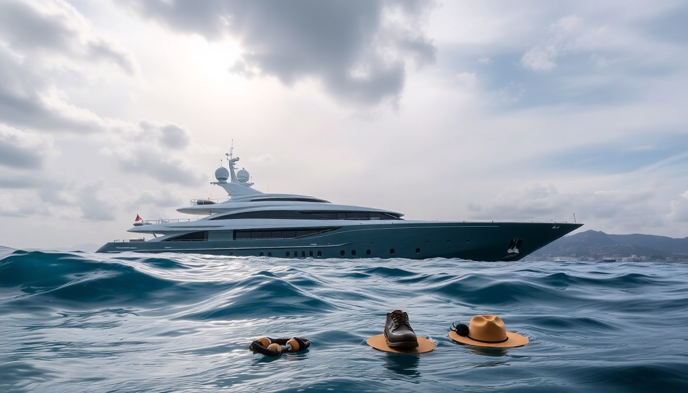 tragedia nel mare di sicilia un superyacht affondato e una vita spezzata 1746913764