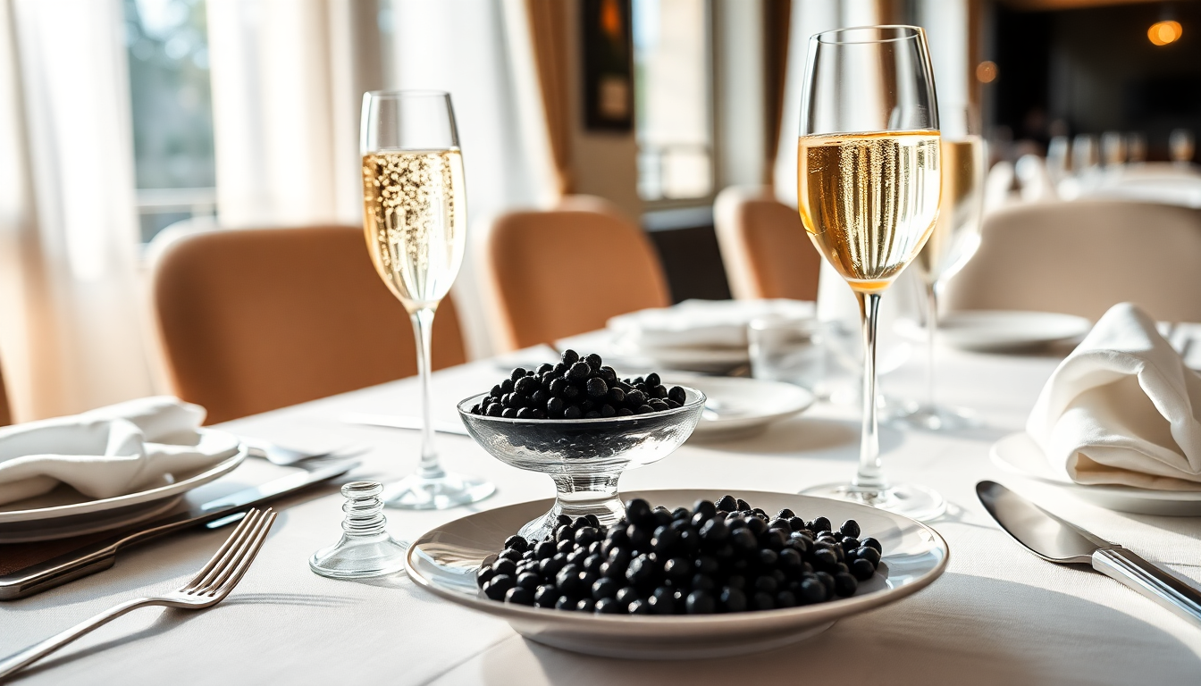 caviale e champagne un viaggio gastronomico nel lusso al ristorante pellico3 1749585086