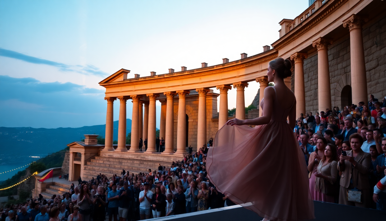 clara incanta il taormina film festival con un look da sogno e una performance indimenticabile 1749717214