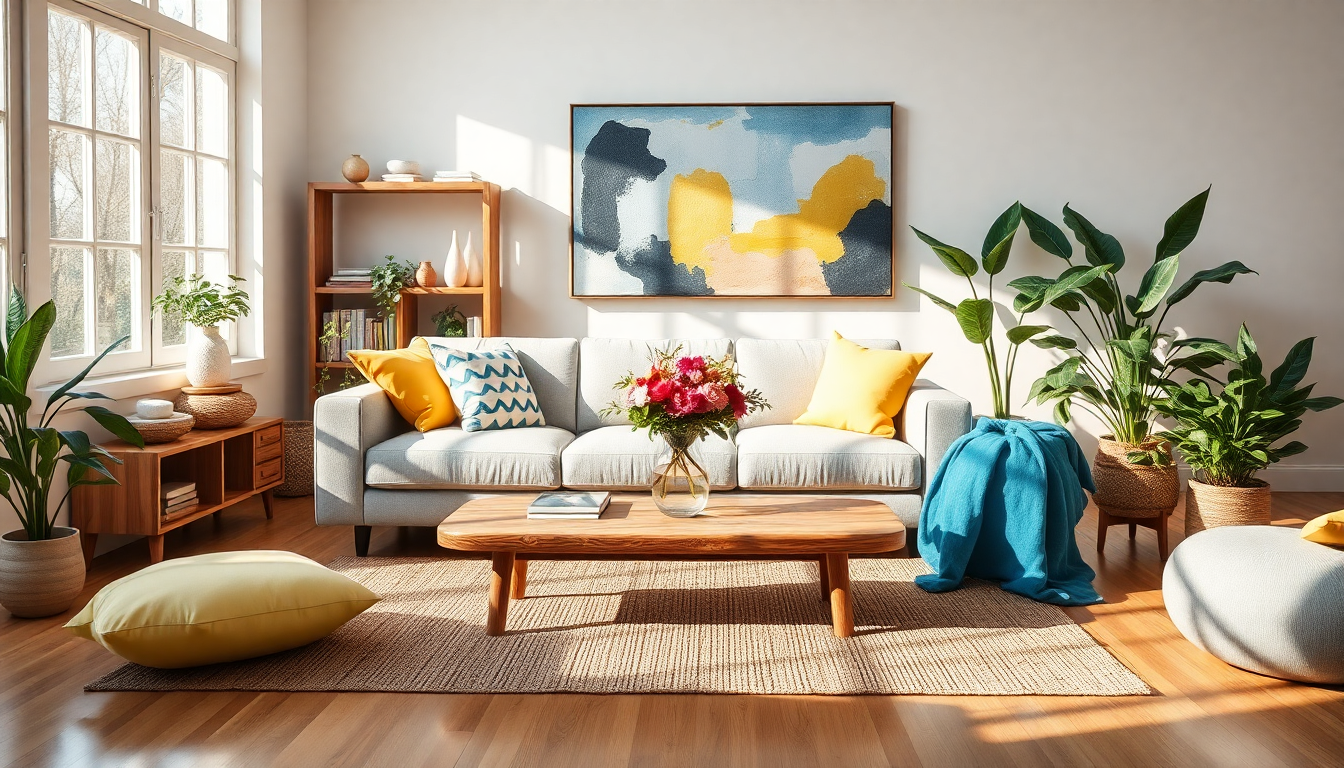 come trasformare il tuo soggiorno in un angolo estivo chic e accogliente 1749647601