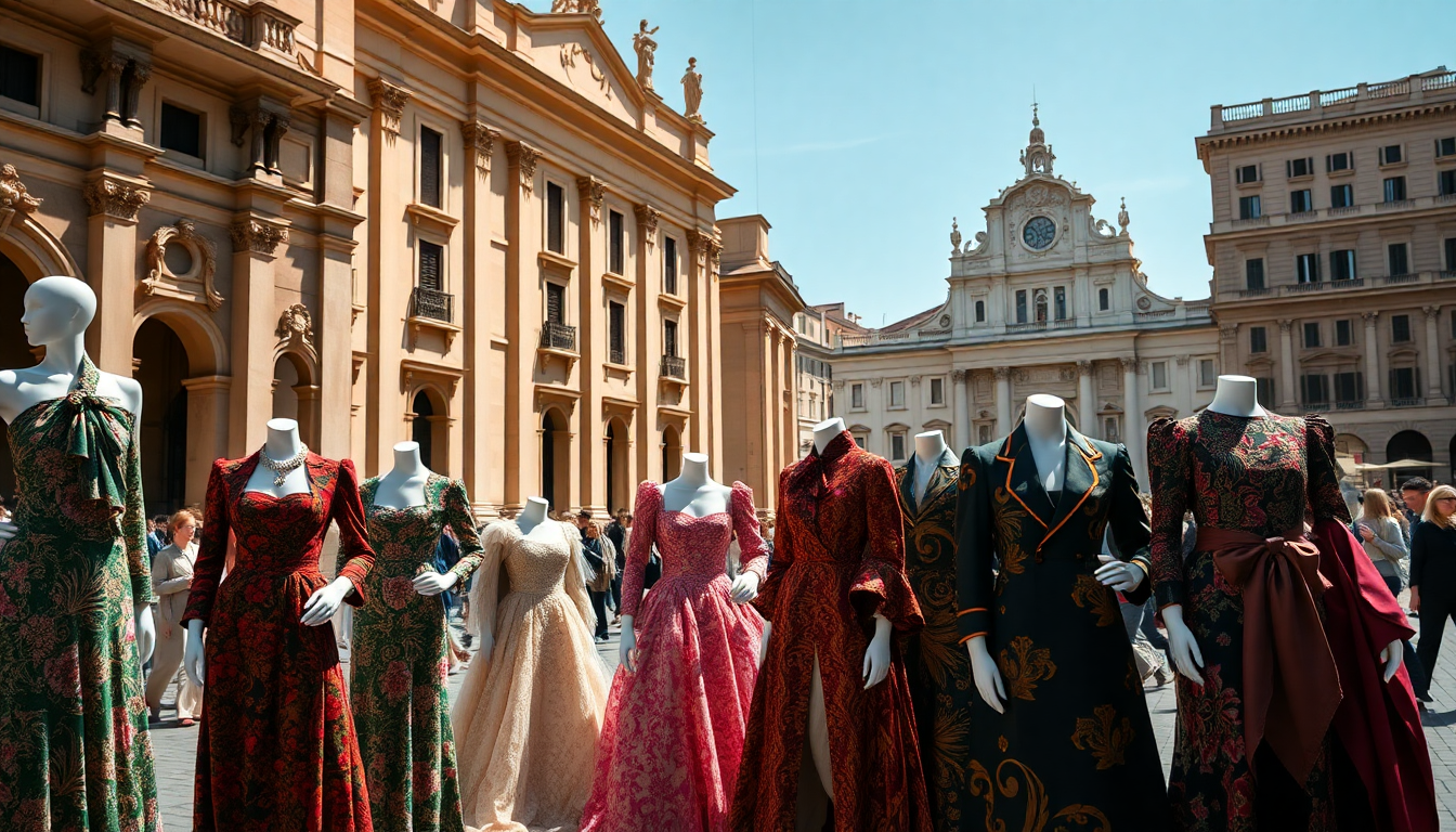 dolcegabbana ad alta moda la celebrazione della bellezza a roma 1752528633