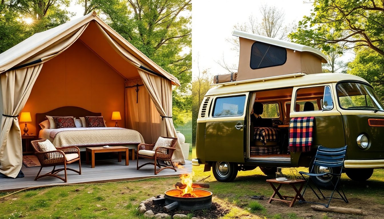 campeggio vintage confronto tra glamping e retrocamping 1760316759