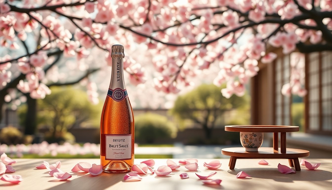 deutz brut rose sakura leleganza di unedizione limitata ispirata alla cultura giapponese 1770388211