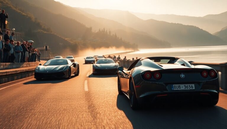 Raduno esclusivo di supercar tra Lago Maggiore e Lago d’Orta