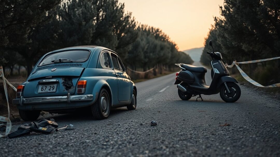 Ceriale: il passeggero della Fiat 500 parte per l'estero dopo l'incidente mortale