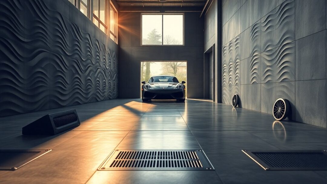 Come rendere un garage high-end silenzioso e ventilato