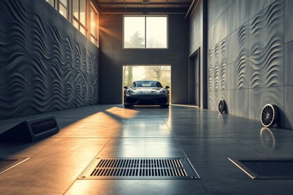 Come rendere un garage high-end silenzioso e ventilato