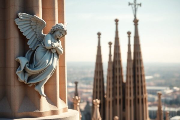 Inaugurazione della torre di Gesù alla Sagrada Família: l'opera di Andrea Mastrovito